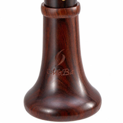 Backun MoBa Professional Bb Clarinet in Cocobolo with Silver Keys, Gold Posts