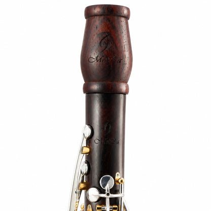 Backun MoBa Professional Bb Clarinet in Cocobolo with Silver Keys, Gold Posts