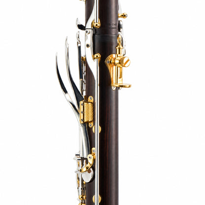 Backun MoBa Professional Bb Clarinet in Cocobolo with Silver Keys, Gold Posts