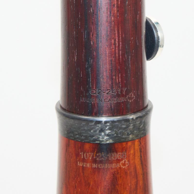 Backun Model BCLAQC-SKGE Q-Series Professional A Clarinet SN Q22417 OPEN BOX- for sale at BrassAndWinds.com