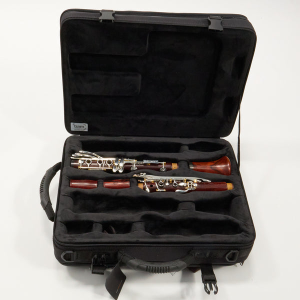 Backun Model BCLAQC-SKGE Q-Series Professional A Clarinet SN Q22417 OPEN BOX- for sale at BrassAndWinds.com