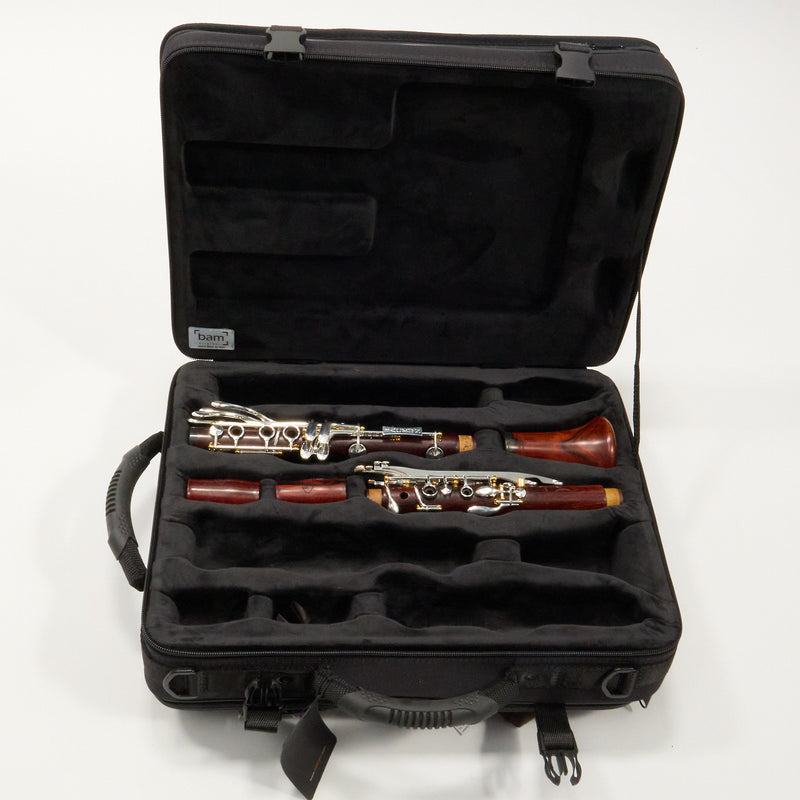 Backun Model BCLAQC-SKGE Q-Series Professional A Clarinet SN Q22417 OPEN BOX- for sale at BrassAndWinds.com