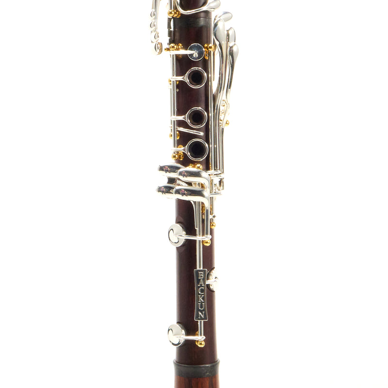 Backun Model BCLAQC-SKGE Q-Series Professional A Clarinet SN Q22418 OPEN BOX- for sale at BrassAndWinds.com