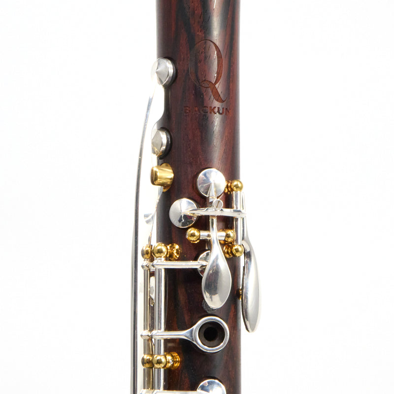 Backun Model BCLAQC-SKGE Q-Series Professional A Clarinet SN Q22421 OPEN BOX- for sale at BrassAndWinds.com