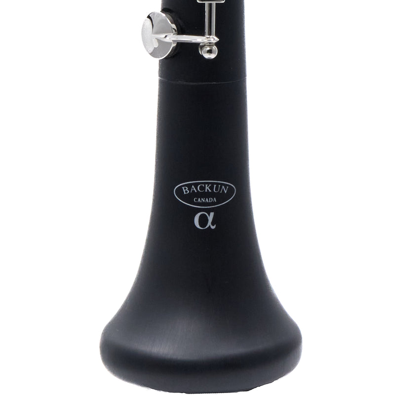 Backun Model BCLBALPHA-NK 'Alpha' Student Bb Clarinet SN 2200330 OPEN BOX- for sale at BrassAndWinds.com