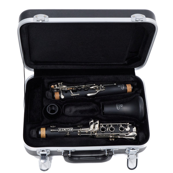 Backun Model BCLBALPHA-NK 'Alpha' Student Bb Clarinet SN 2200330 OPEN BOX- for sale at BrassAndWinds.com