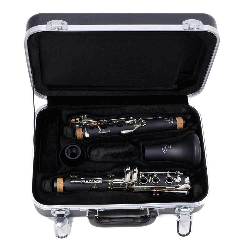 Backun Model BCLBALPHA-NK 'Alpha' Student Bb Clarinet SN 2200330 OPEN BOX- for sale at BrassAndWinds.com