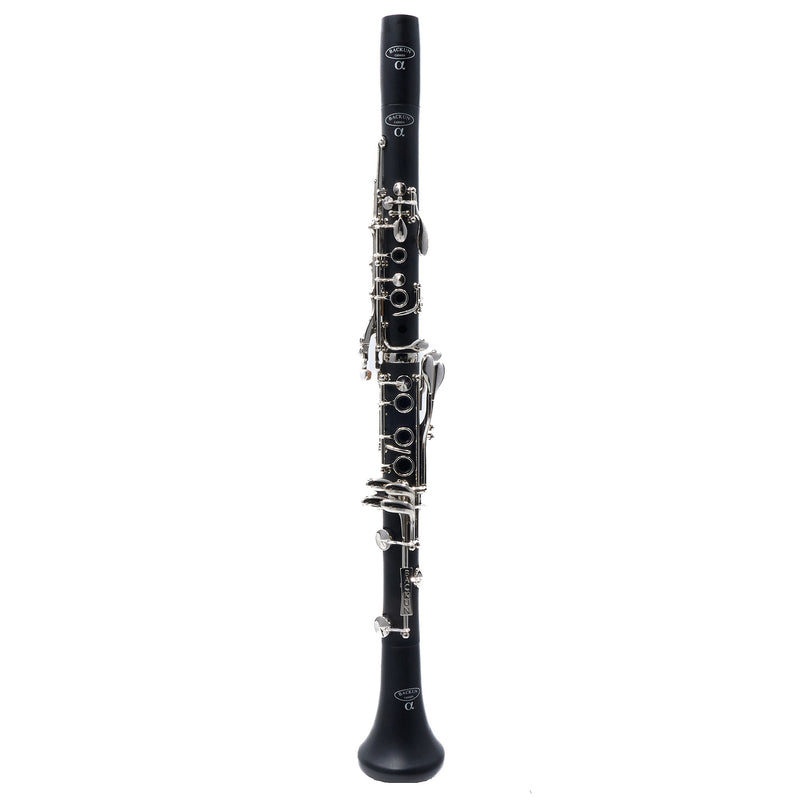 Backun Model BCLBALPHA-NK 'Alpha' Student Bb Clarinet SN 2200422 OPEN BOX- for sale at BrassAndWinds.com