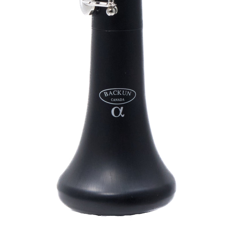 Backun Model BCLBALPHA-NK 'Alpha' Student Bb Clarinet SN 2200422 OPEN BOX- for sale at BrassAndWinds.com