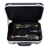 Backun Model BCLBALPHA-NK 'Alpha' Student Bb Clarinet SN 2200422 OPEN BOX- for sale at BrassAndWinds.com