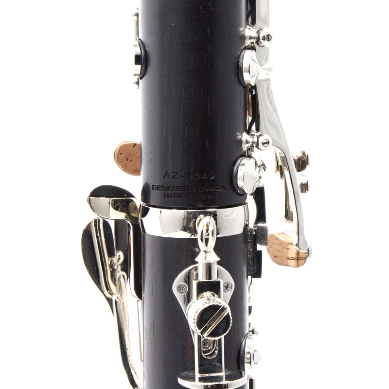 Backun Model BCLBALPHA-NKPZ 'Alpha Plus' Student Bb Clarinet SN AZ11540 OPEN BOX- for sale at BrassAndWinds.com