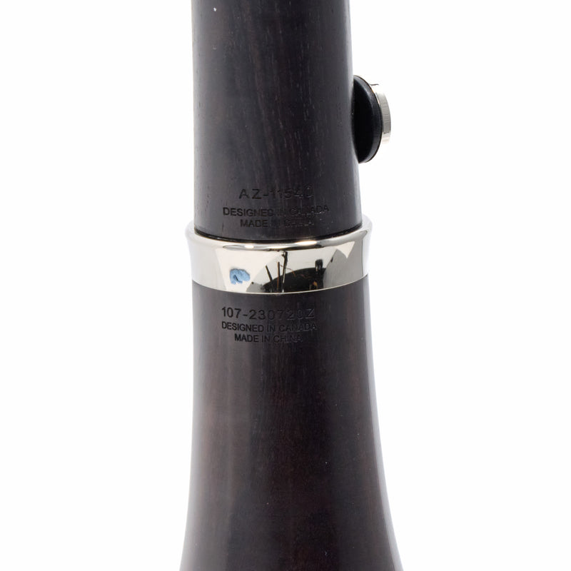 Backun Model BCLBALPHA-NKPZ 'Alpha Plus' Student Bb Clarinet SN AZ11540 OPEN BOX- for sale at BrassAndWinds.com