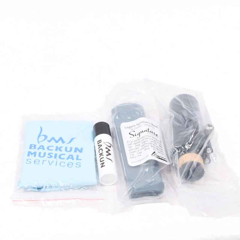 Backun Model BCLBALPHA-NKPZ 'Alpha Plus' Student Bb Clarinet SN AZ11540 OPEN BOX- for sale at BrassAndWinds.com