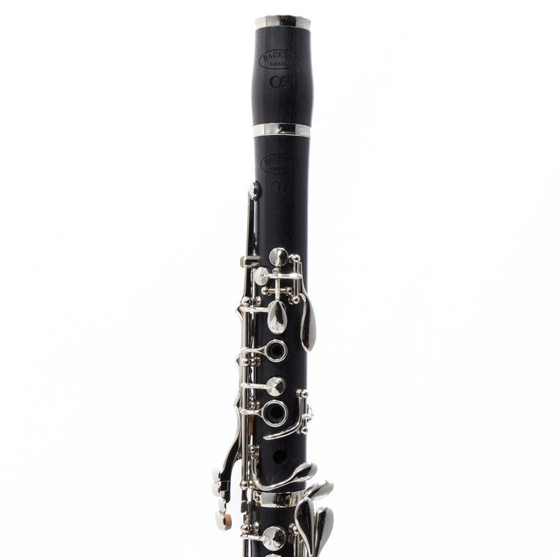Backun Model BCLBALPHA-NKPZ 'Alpha Plus' Student Bb Clarinet SN AZ11540 OPEN BOX- for sale at BrassAndWinds.com