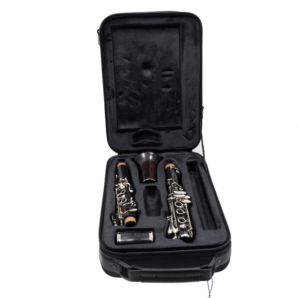 Backun Model BCLBALPHA-NKPZ 'Alpha Plus' Student Bb Clarinet SN AZ11540 OPEN BOX- for sale at BrassAndWinds.com