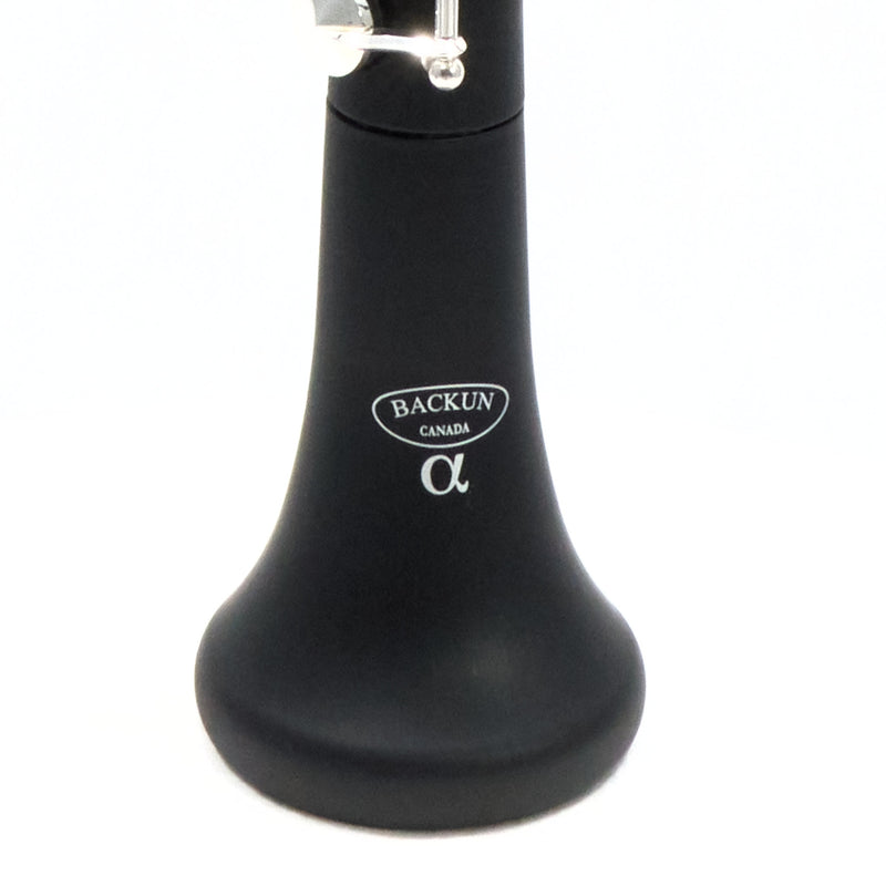 Backun Model BCLBALPHA-SK 'Alpha' Student Bb Clarinet SN 2400939 OPEN BOX- for sale at BrassAndWinds.com