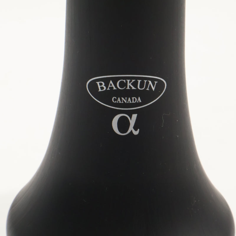 Backun Model BCLBALPHA-SK 'Alpha' Student Bb Clarinet SN 2401070 OPEN BOX- for sale at BrassAndWinds.com
