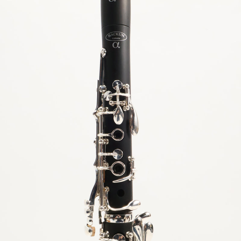 Backun Model BCLBALPHA-SK 'Alpha' Student Bb Clarinet SN 2401070 OPEN BOX- for sale at BrassAndWinds.com
