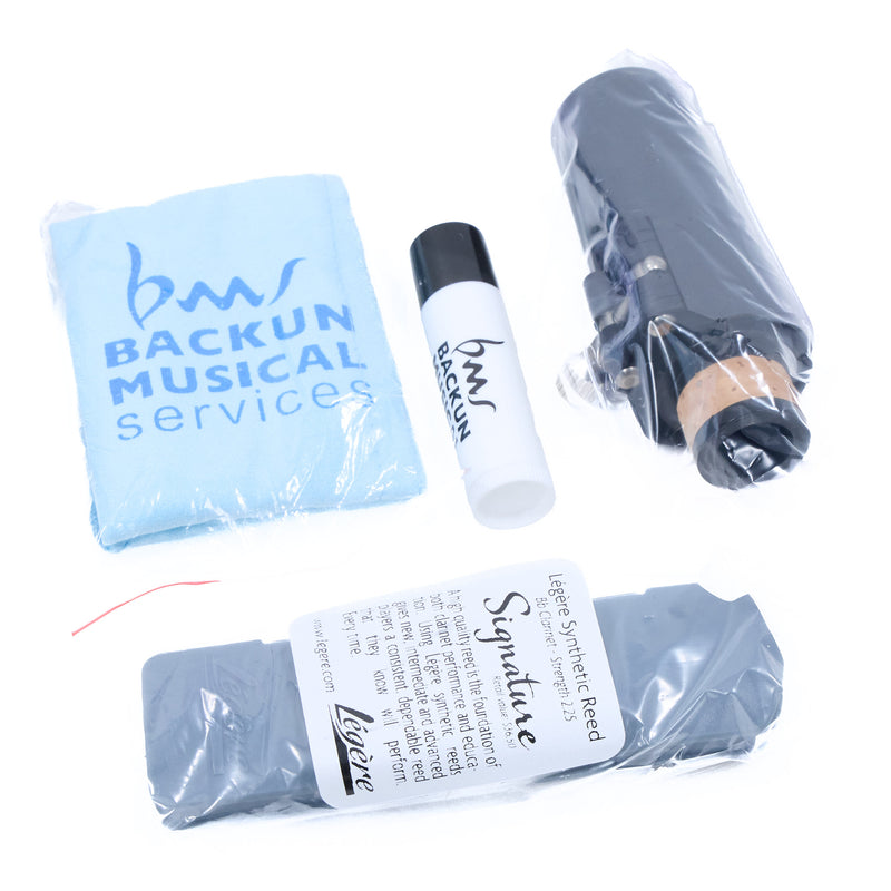 Backun Model BCLBALPHAG-NKP 'Alpha Plus' Student Bb Clarinet SN 11485 OPEN BOX- for sale at BrassAndWinds.com