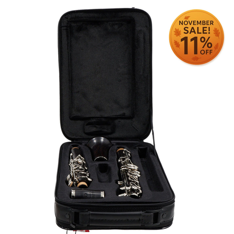 Backun Model BCLBALPHAG-NKP Student Bb Clarinet SN AZ11310 OPEN BOX