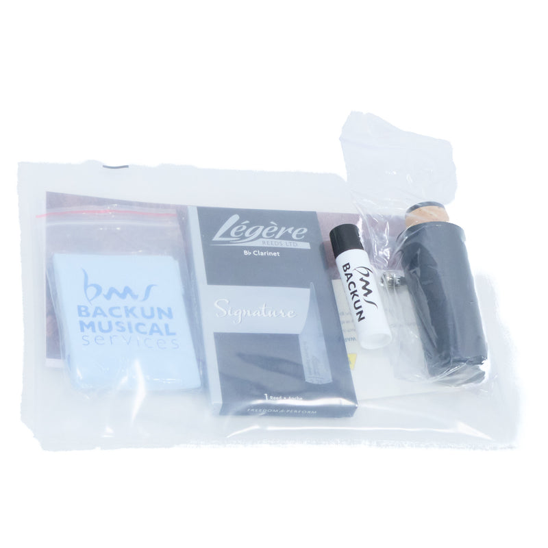 Backun Model BCLBALPHAG-NKPZ 'Alpha Plus' Student Bb Clarinet SN 12423 OPEN BOX- for sale at BrassAndWinds.com