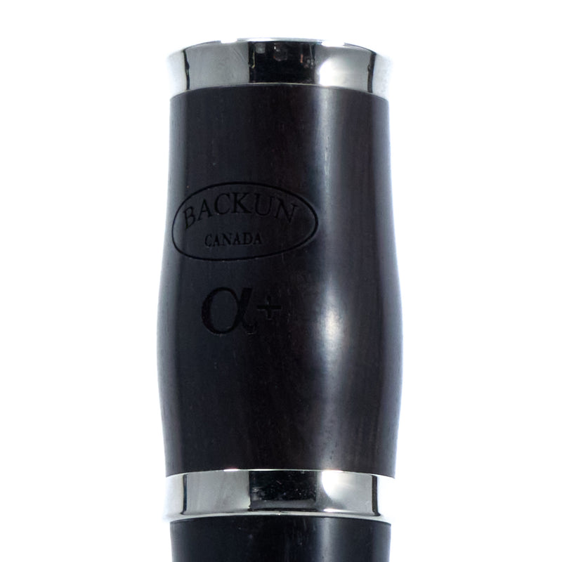 Backun Model BCLBALPHAG-NKPZ 'Alpha Plus' Student Bb Clarinet SN 12423 OPEN BOX- for sale at BrassAndWinds.com