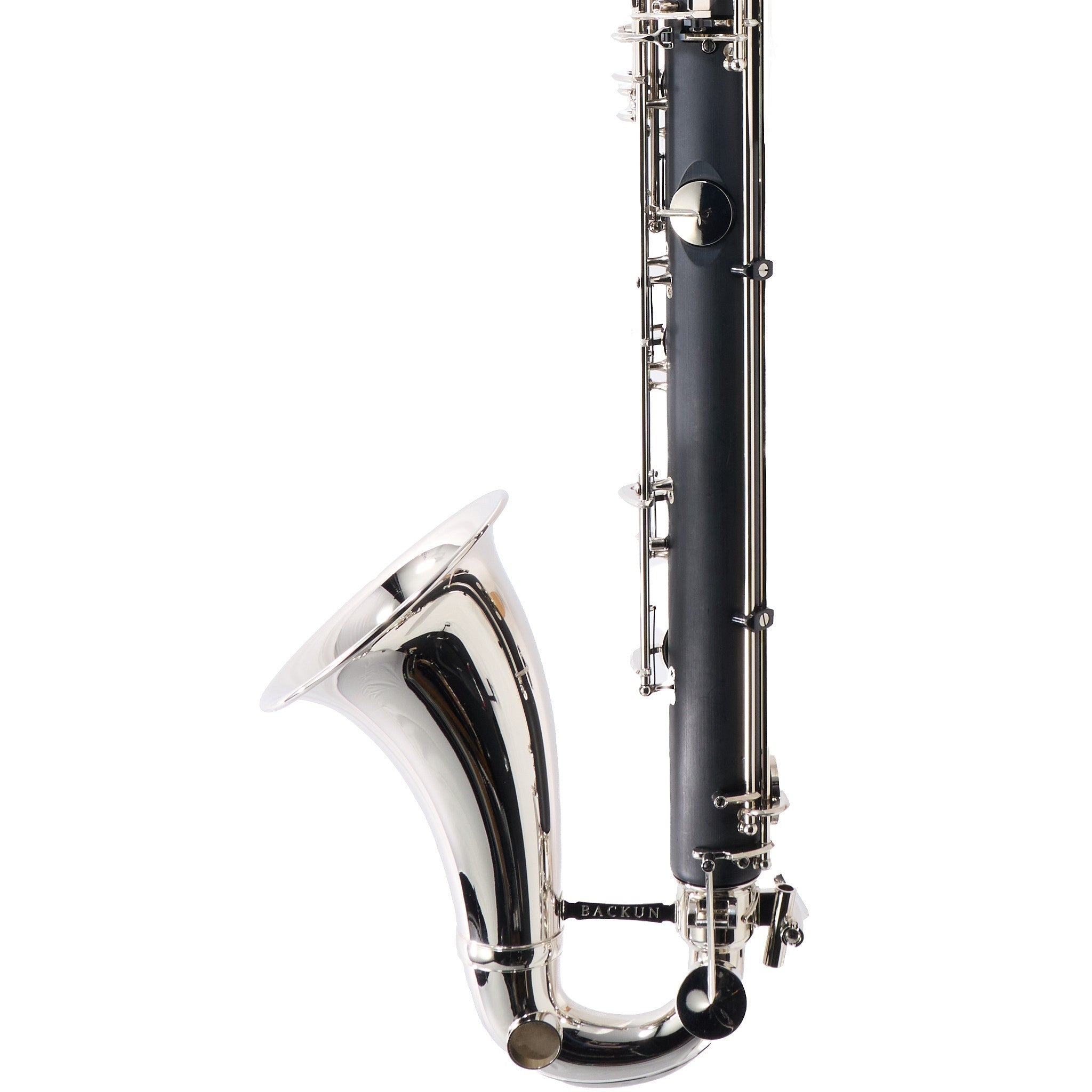 Backun Model BCLBBALPHA-C-NK-ABS 'Alpha' Bass Clarinet