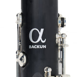 Backun Model BCLBBALPHA-C-SKZ 'Alpha' Bass Clarinet SN 250823 OPEN BOX