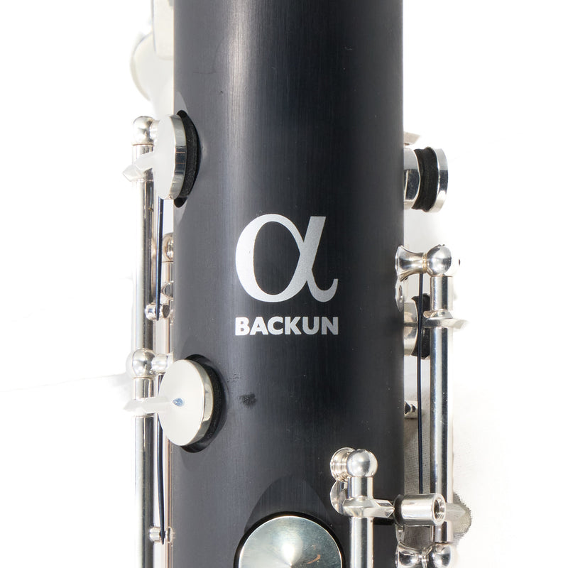 Backun Model BCLBBALPHA-C-SKZ 'Alpha' Student Low C Bass Clarinet OPEN BOX