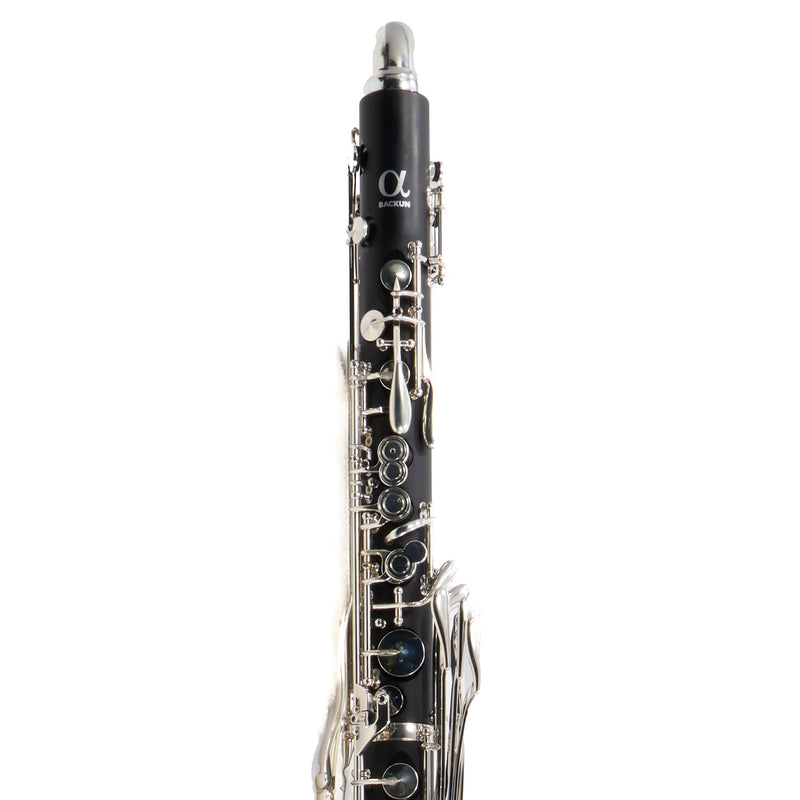 Backun Model BCLBBALPHA-C-SKZ 'Alpha' Student Low C Bass Clarinet OPEN BOX