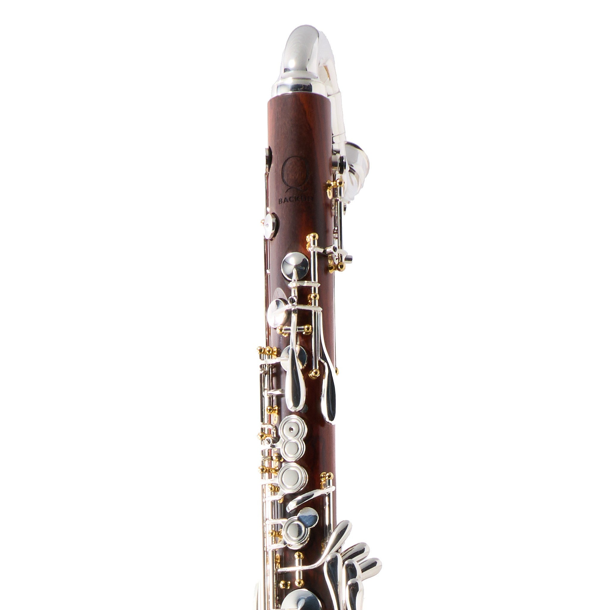 Backun Model BCLBBQC-C-SKG Q-Series Bass Clarinet in Cocobolo
