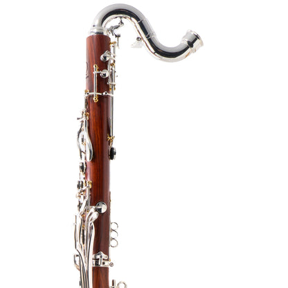 Backun Model BCLBBQC-C-SKG Q-Series Bass Clarinet in Cocobolo