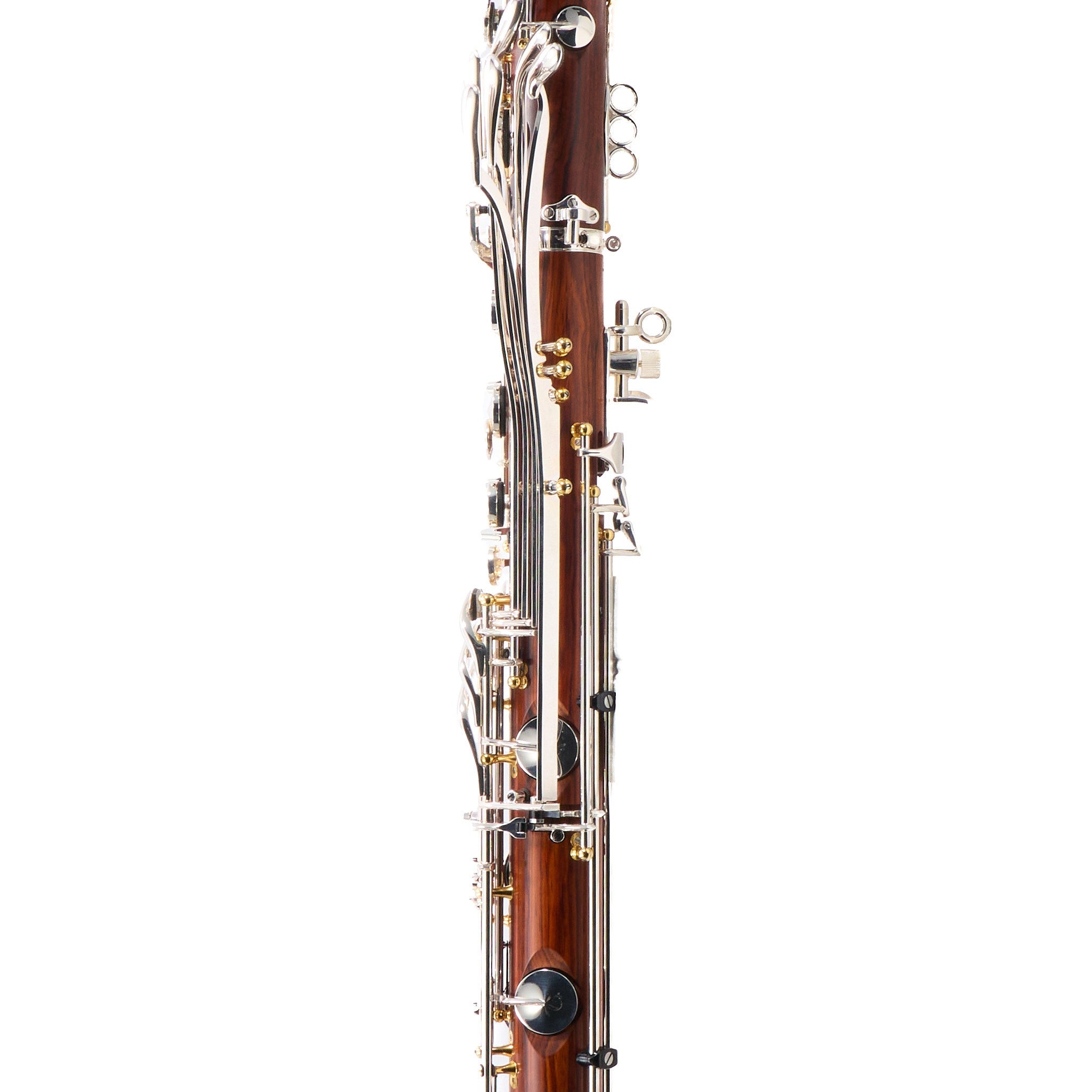 Backun Model BCLBBQC-C-SKG Q-Series Bass Clarinet in Cocobolo
