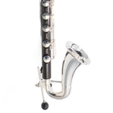 Backun Model BCLBBQG-C-SK Q-Series Grenadilla Bass Clarinet SN QLC0300 OPEN BOX