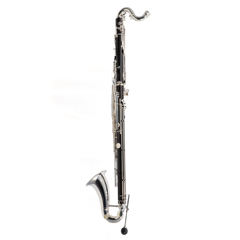 Backun Model BCLBBQG-C-SK Q-Series Grenadilla Bass Clarinet SN QLC0300 OPEN BOX