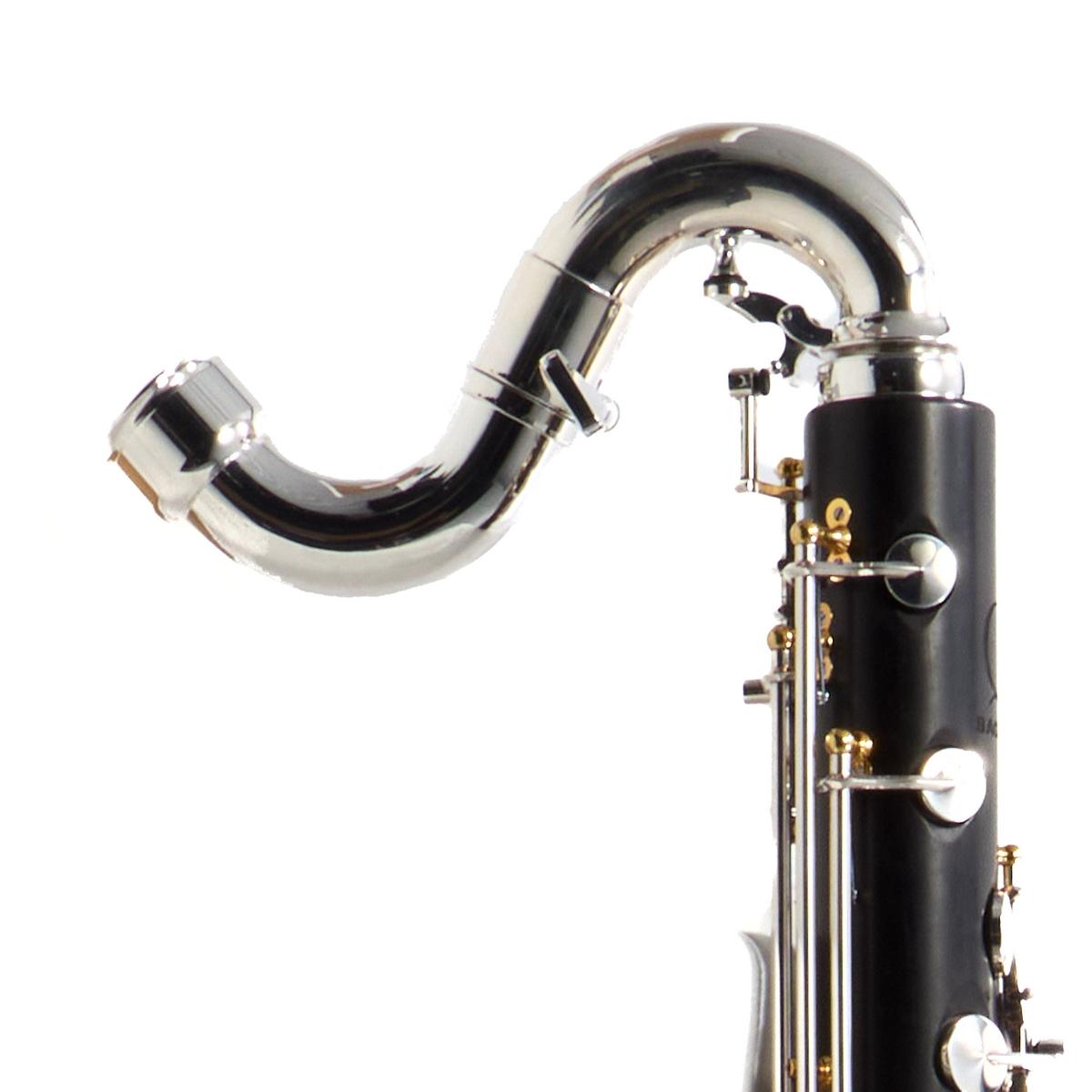 Backun Model BCLBBQG-C-SKG Q-Series Low C Bass Clarinet in Grenadilla