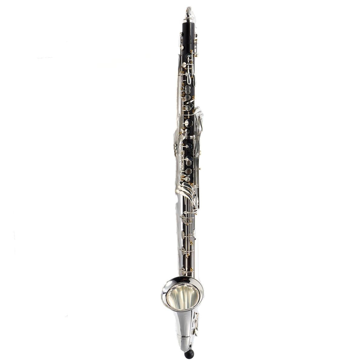 Backun Model BCLBBQG-C-SKG Q-Series Low C Bass Clarinet in Grenadilla