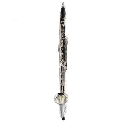 Backun Model BCLBBQG-C-SKG Q-Series Low C Bass Clarinet in Grenadilla
