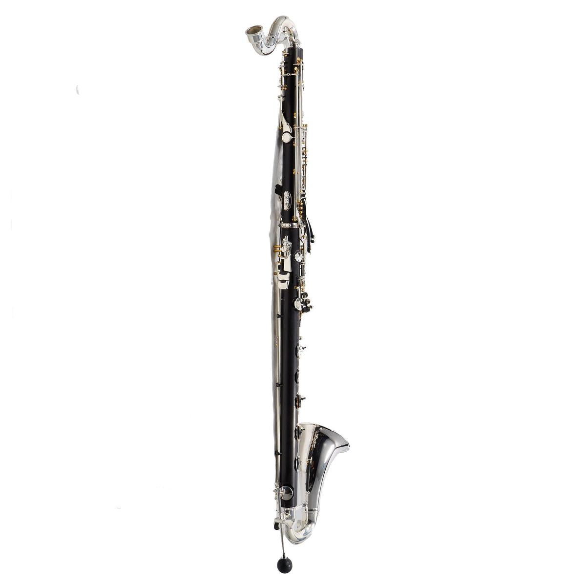 Backun Model BCLBBQG-C-SKG Q-Series Low C Bass Clarinet in Grenadilla