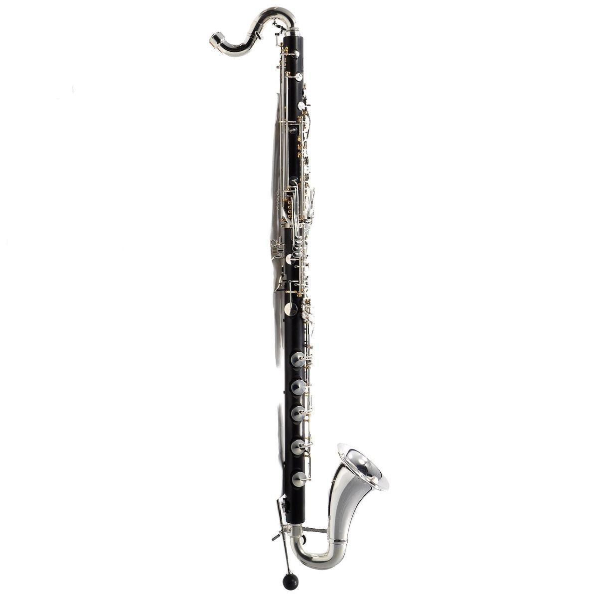 Backun Model BCLBBQG-C-SKG Q-Series Low C Bass Clarinet in Grenadilla