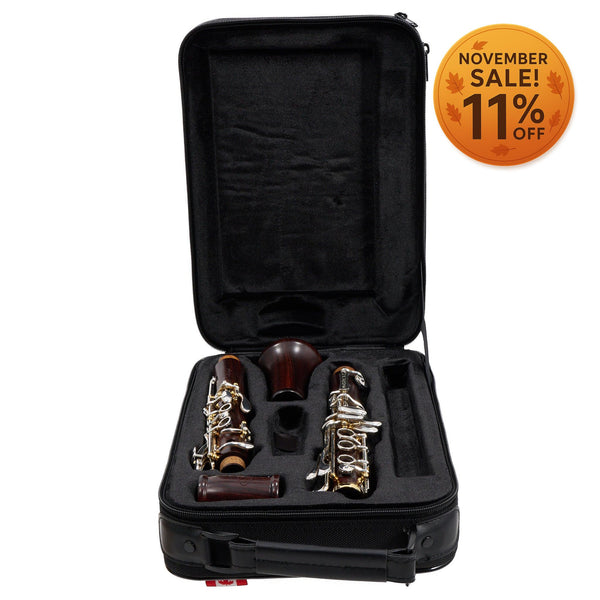 Backun Model BCLBPROTC-SKG Bb Clarinet in Cocobolo SN PR4533 OPEN BOX