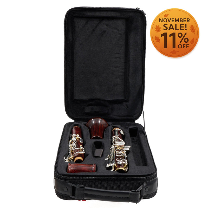 Backun Model BCLBPROTC-SKGE Bb Clarinet in Cocobolo SN PR4663 OPEN BOX