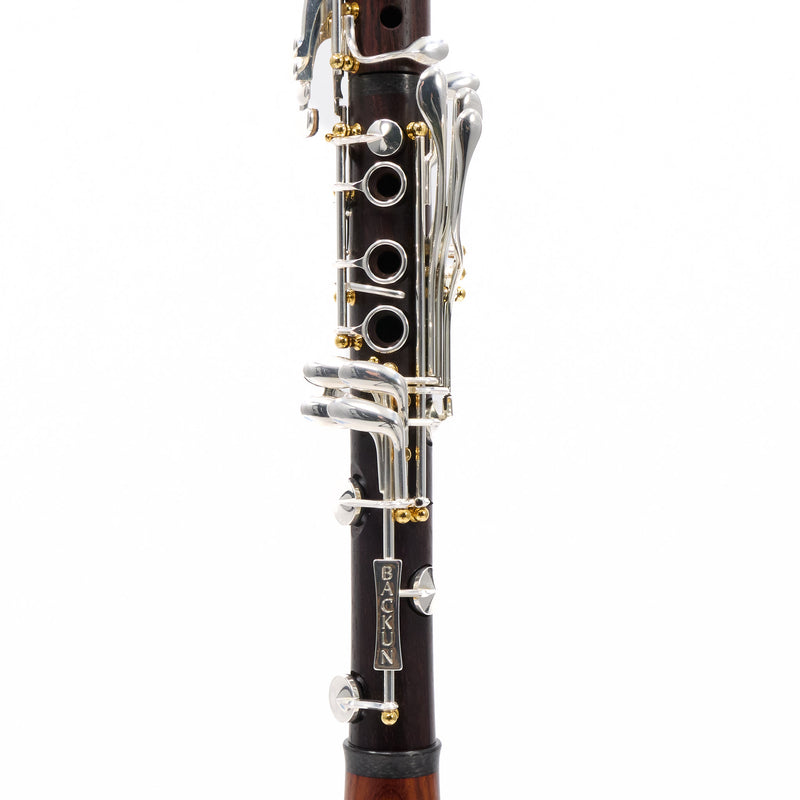 Backun Model BCLBQC-SKGE Q-Series Bb Clarinet in Cocobolo SN Q22315 OPEN BOX- for sale at BrassAndWinds.com