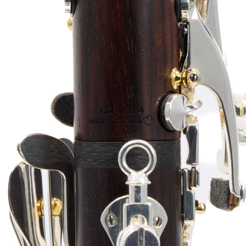 Backun Model BCLBQC-SKGE Q-Series Professional Bb Clarinet SN Q22324 OPEN BOX- for sale at BrassAndWinds.com