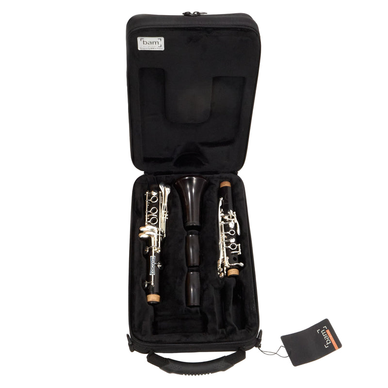Backun Model BCLBQC-SKGE Q-Series Professional Bb Clarinet in Cocobolo SN Q21681 OPEN BOX- for sale at BrassAndWinds.com