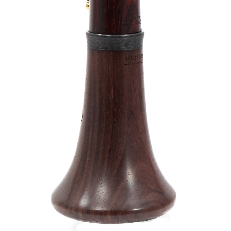 Backun Model BCLBQC-SKGE Q-Series Professional Bb Clarinet in Cocobolo SN Q22373 OPEN BOX- for sale at BrassAndWinds.com