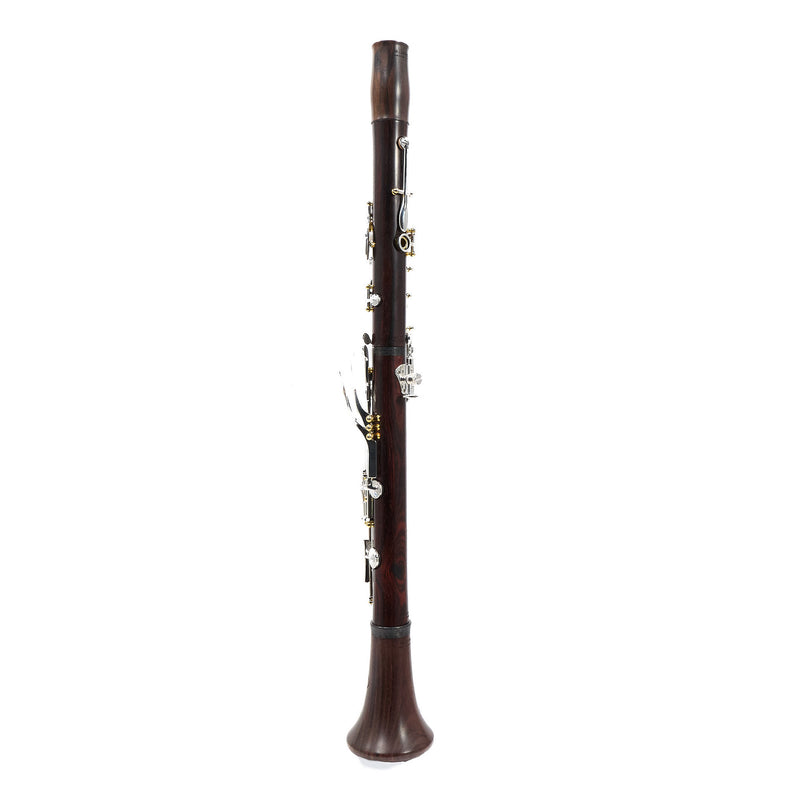 Backun Model BCLBQC-SKGE Q-Series Professional Bb Clarinet in Cocobolo SN Q22373 OPEN BOX- for sale at BrassAndWinds.com