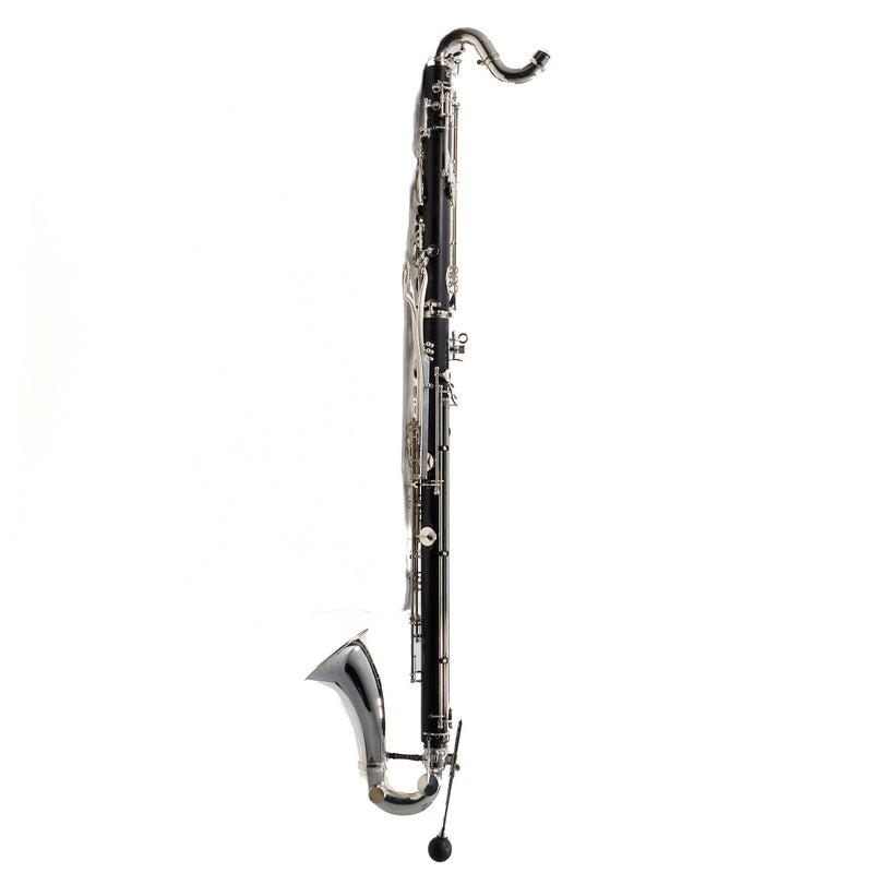 Backun Q-Series Grenadilla Bass Clarinet with Range to Low C SN QLC0264 OPEN BOX- for sale at BrassAndWinds.com