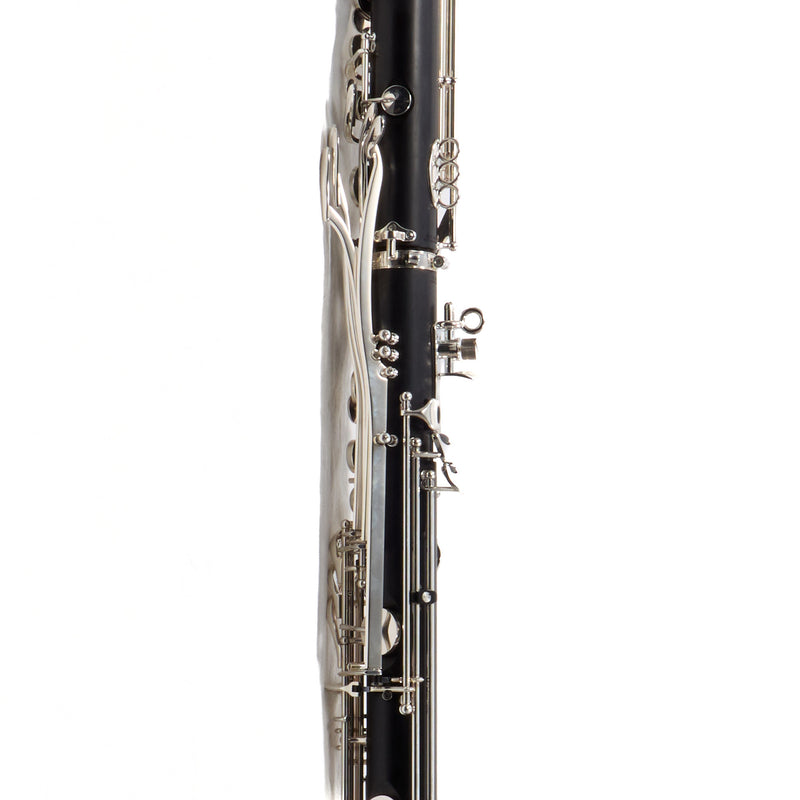Backun Q-Series Grenadilla Bass Clarinet with Range to Low C SN QLC0264 OPEN BOX- for sale at BrassAndWinds.com