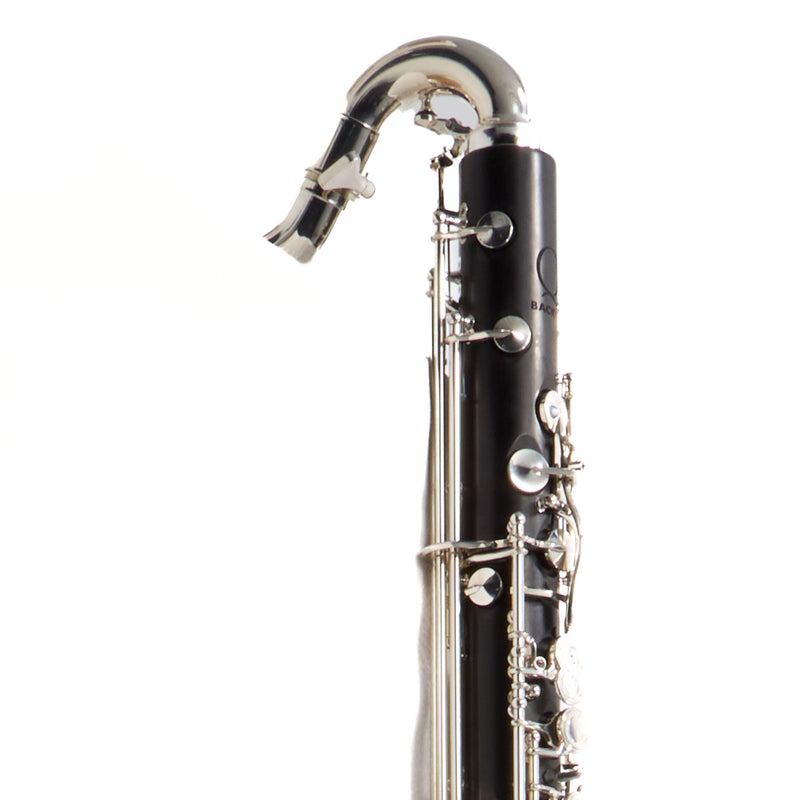 Backun Q-Series Grenadilla Bass Clarinet with Range to Low C SN QLC0264 OPEN BOX- for sale at BrassAndWinds.com